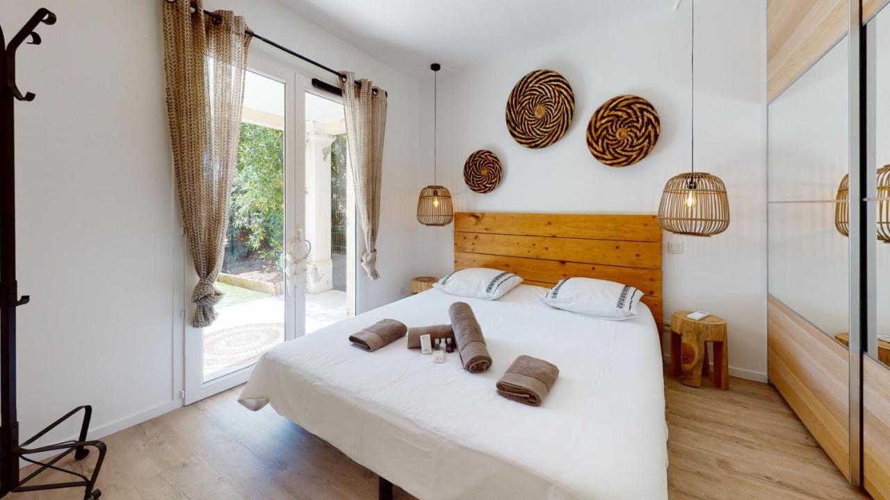 Appartement T2 : Jardin, Piscine, Parking A サント・マキシム エクステリア 写真