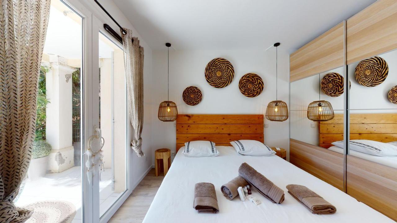 Appartement T2 : Jardin, Piscine, Parking A サント・マキシム エクステリア 写真