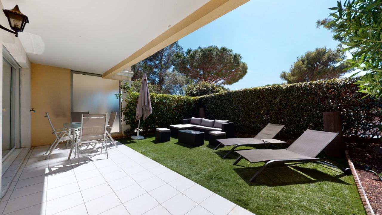 Appartement T2 : Jardin, Piscine, Parking A サント・マキシム エクステリア 写真